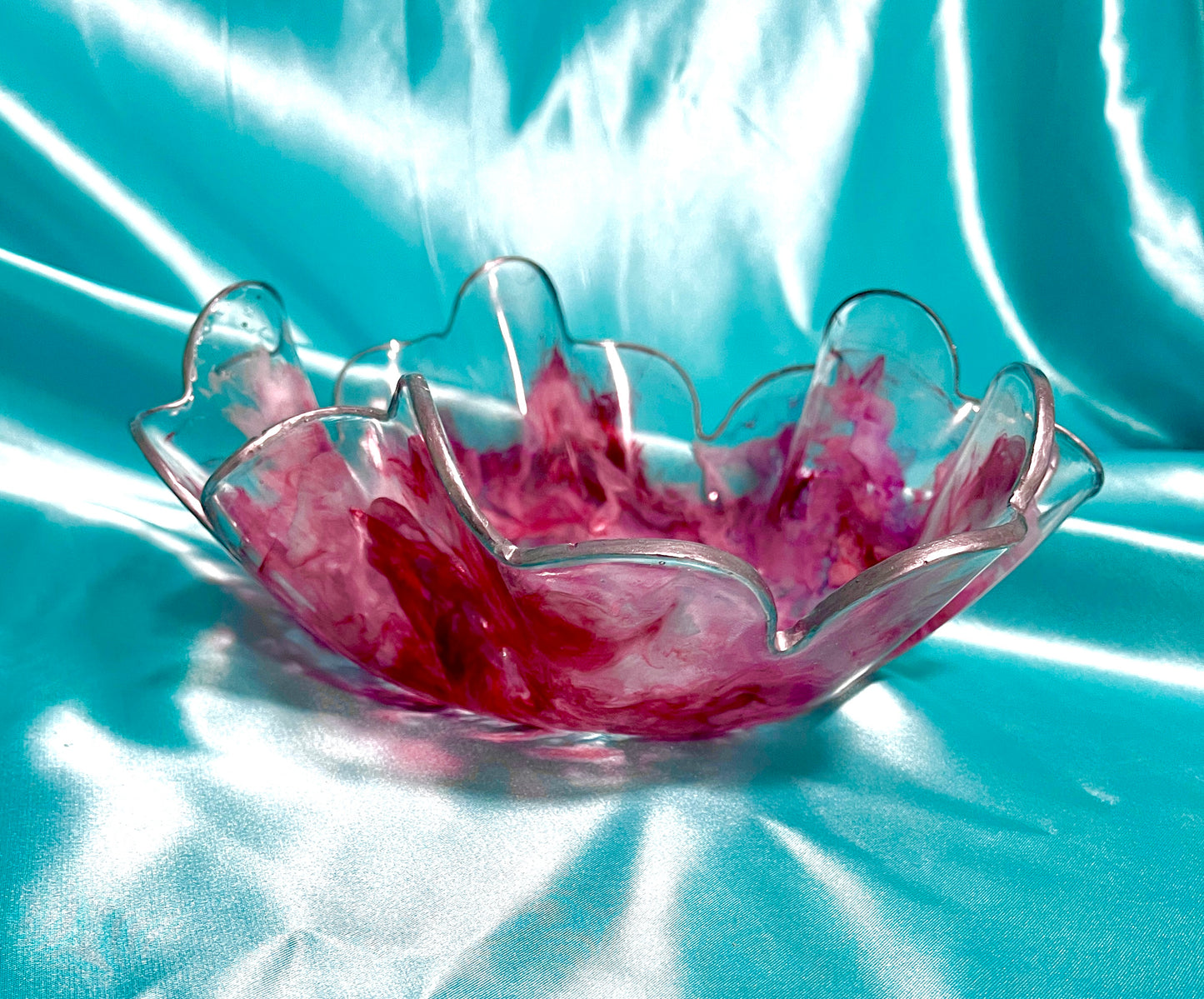 Beautiful Hand Made, One Of A Kind Decorative Bowl