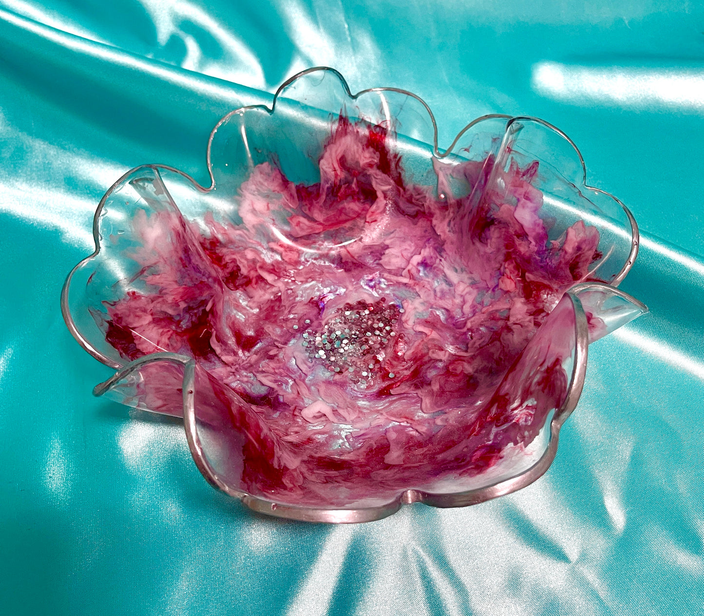 Beautiful Hand Made, One Of A Kind Decorative Bowl