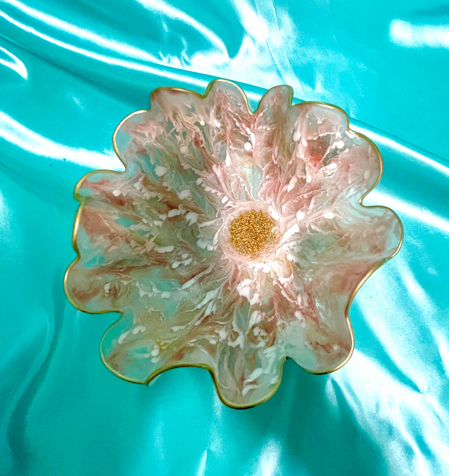 Beautiful Lacy Hand Made Bowl