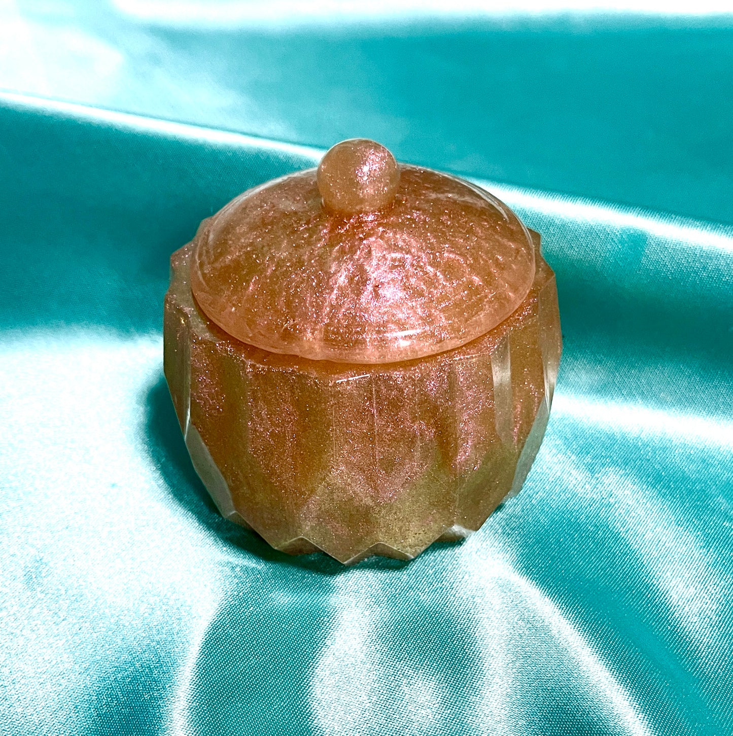 Rose Gold Apothecary Jar
