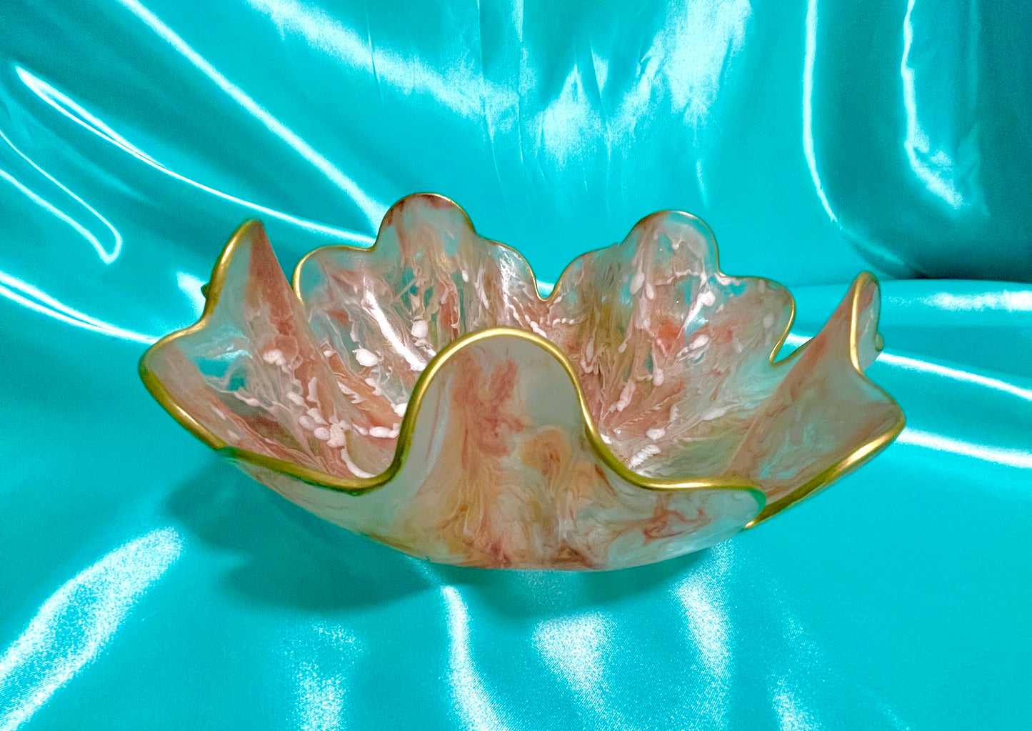Beautiful Lacy Hand Made Bowl