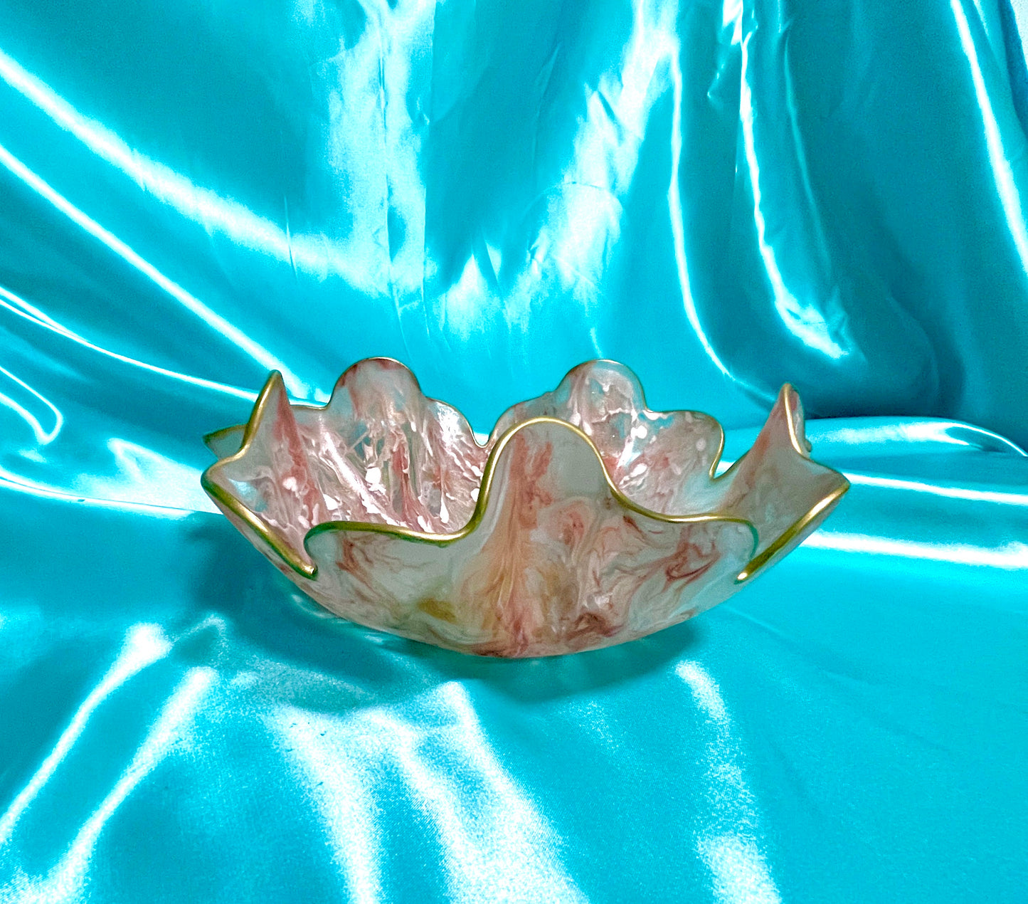 Beautiful Lacy Hand Made Bowl