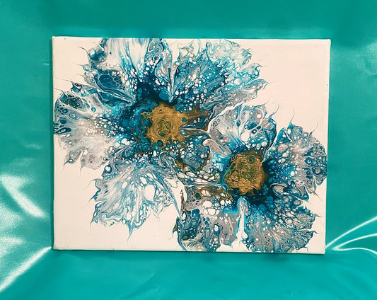 Acrylic Fluid Painting