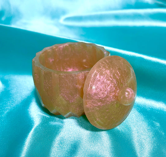 Rose Gold Apothecary Jar