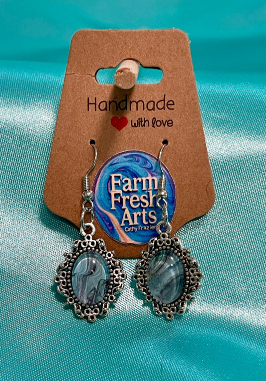 Blues & Grey Earrings